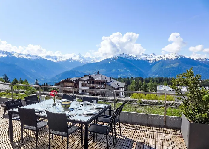 Jeanne D'arc Loft Montagne By Interhome * 크란스몬타나